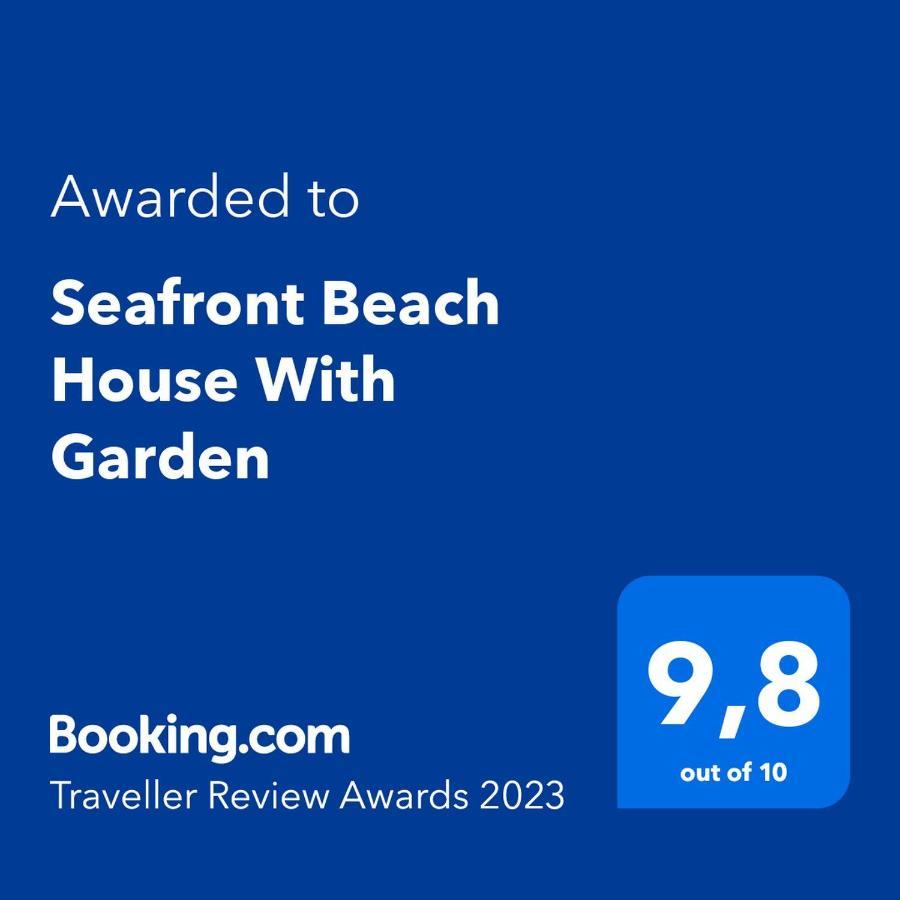 Seafront Calista Beach House With Garden Glyfada  Exterior photo